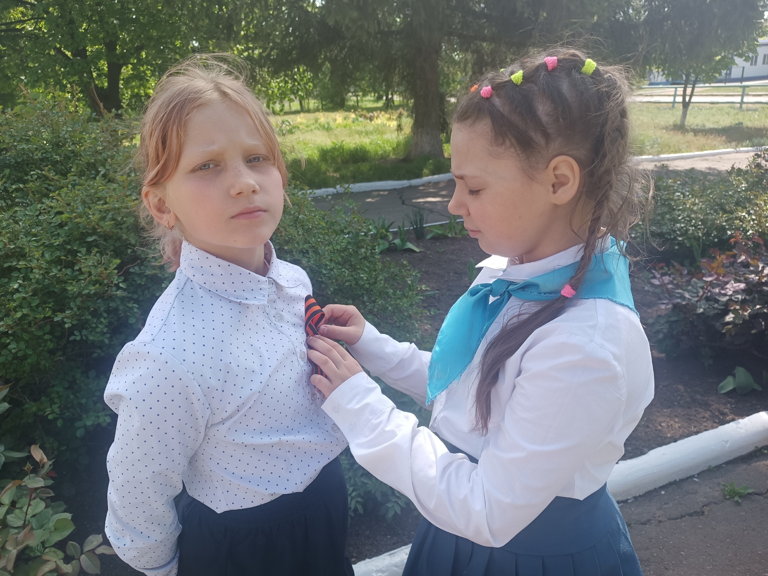 Всероссийская акция «Георгиевская ленточка».
