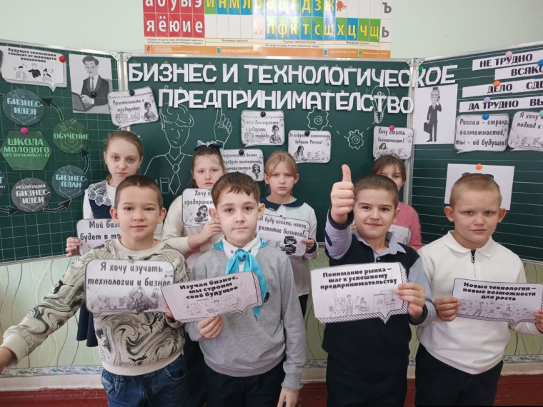 "Разговоры о важном" по теме «Бизнес и технологическое предпринимательство».